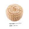 Sisal Sponge Balls, 5-Pack, Oval, Yellow, for Bathing view 2
