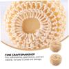 Sisal Sponge Balls, 5-Pack, Oval, Yellow, for Bathing view 4