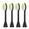 WENH 4-Pack Replacement Toothbrush Heads, Compatible with HY1100, HY1200, BH1022 (Black) view 1