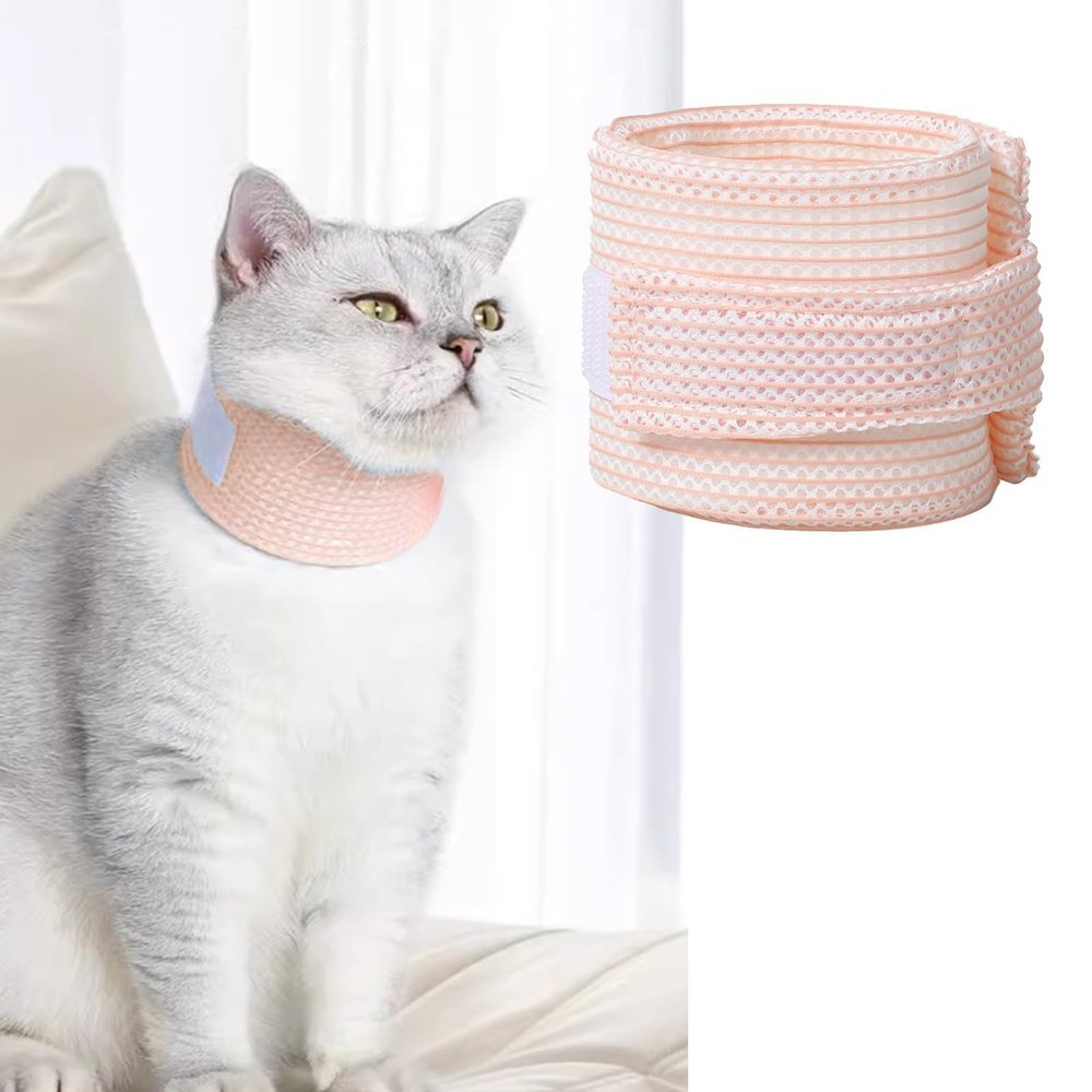 Cat Recovery Collar, Adjustable & Breathable