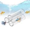 Acrylic Shrimp Habitat - Transparent Feeding Tube view 1