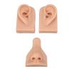 Silicone Piercing Practice Model, Soft Flexible Nose and Ear Models, Medium Skin Tone view 4