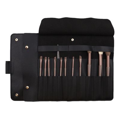 Moreeulsi Roll-Up Makeup Brush Bag