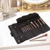 Moreeulsi Roll-Up Makeup Brush Bag view 2