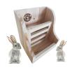 Double-Layer Guinea Pig Hay Feeder, Sturdy Holder view 1