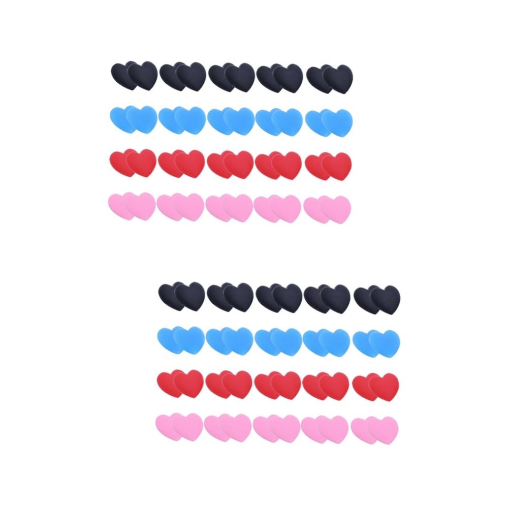 Beavorty 40 Pairs Anti-Slip Eyeglass Temple Tips, Silicone Ear Grips