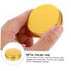 PLAFOPE 20-Pack 30 mL Gold Aluminum Cream Tins with Screw-Top Lids view 2