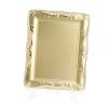 PLAFOPE Retro-Style Gold Metal Eyelash Display Holder for False Eyelashes and Extensions view 1