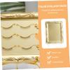 PLAFOPE Retro-Style Gold Metal Eyelash Display Holder for False Eyelashes and Extensions view 2