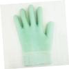 2 Pairs of Fabric and Gel Spa Gloves for Skin Care view 4