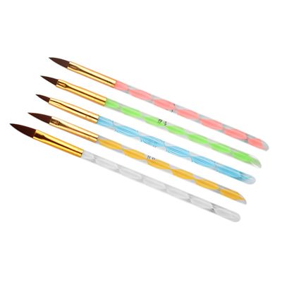 PLAFOPE 5 Nail Art Drawing Pens for Fine Details