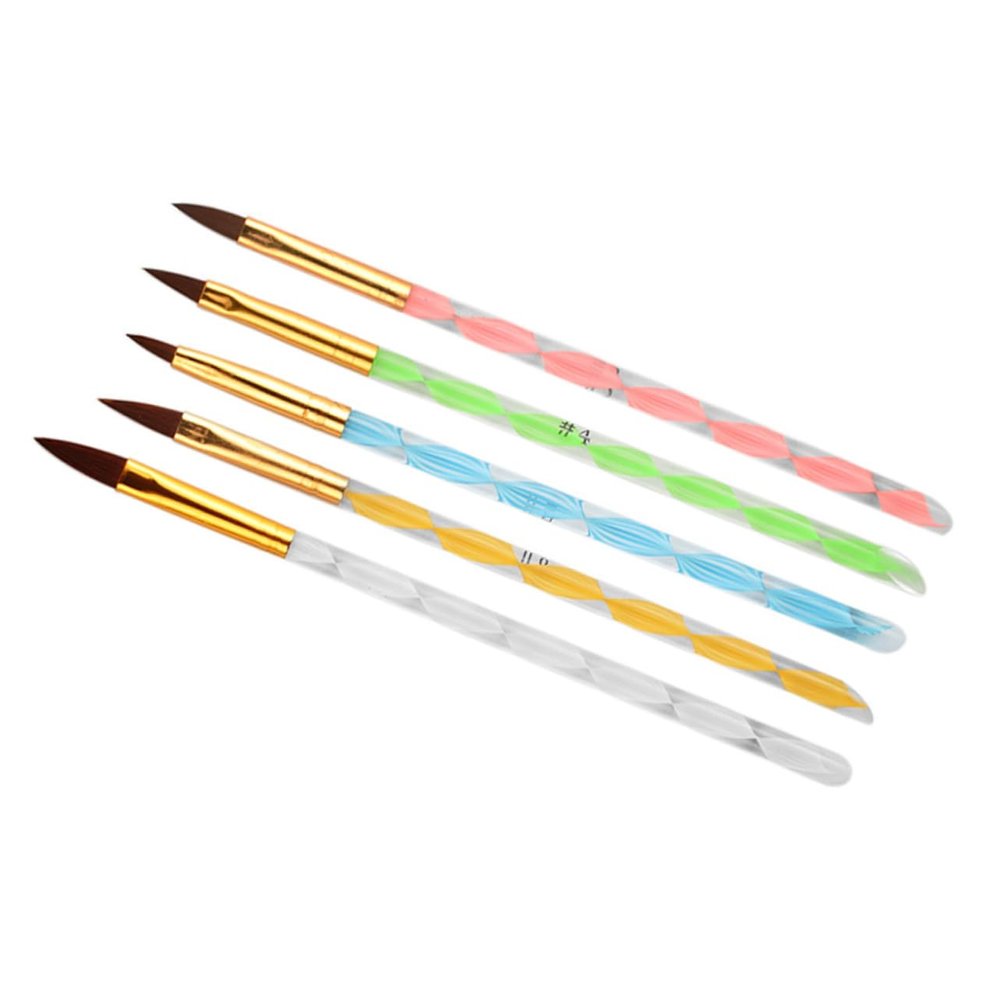 PLAFOPE 5 Nail Art Drawing Pens for Fine Details