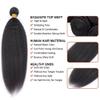Yaki Straight 100% Brazilian Virgin Human Hair Bundles, 3-Pack, 8/10/12 in view 4