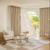 Bishilin Blackout Curtains with Grommets, 137 x 229 cm, Set of 2, Solid Light Brown view 2