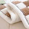 HDMOZUYT 2024 New FunnyFuzzy Cream-Colored Large Plaid Square Pet Mat, Bed & Couch Cover — 1#: 60 × 60 cm; 4#: 60 × 160 cm view 4