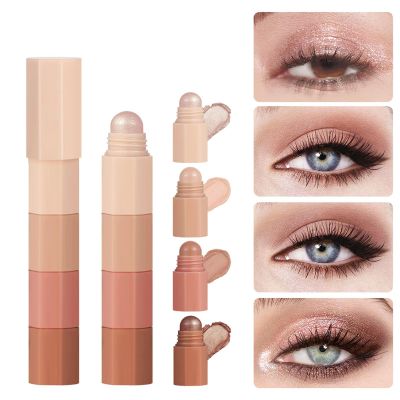 Skeadex 4-in-1 Eyeshadow Stick Set, 4 Colors