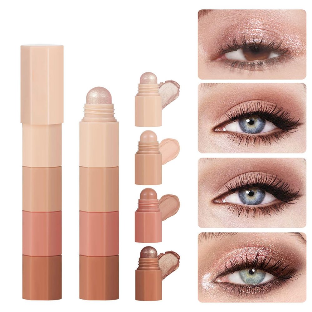 Skeadex 4-in-1 Eyeshadow Stick Set, 4 Colors