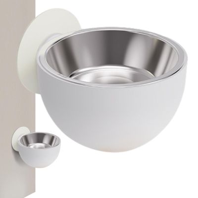 Stainless Steel Magnetic Dog Bowl, Anti-Spill