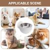Stainless Steel Magnetic Dog Bowl, Anti-Spill view 4