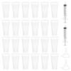 BENECREAT 30-Pack 15 mL Empty Squeeze Tubes with Funnels and Needleless Syringes view 1