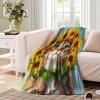 Beautiful Cat 3D Soft Flannel Throw Blanket, 60 x 80 in (150 x 200 cm) view 3