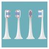 WENH Vacuum Replacement for X700 Toothbrush, Soft White Brush Heads, 10 Count (10 pcs, White/Blue) view 2