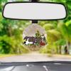Pet Christmas Ornament, Dog Acrylic Shell Pendant for Garland view 2