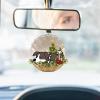 Pet Christmas Ornament, Dog Acrylic Shell Pendant for Garland view 3