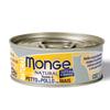 Monge Natural Wet Cat Food Cans, 80 g x 24, Tuna, Chicken Breast & Beef view 2