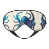 Blue and Purple Octopus Sleep Mask, Unisex, Zero Eye Pressure view 1