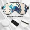 Blue and Purple Octopus Sleep Mask, Unisex, Zero Eye Pressure view 4