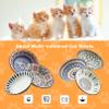 Cat Bowls for Indoor Cats, 15.7 cm, Ceramic, Whisker-Friendly, Set of 6 view 3