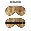 World Map Sleep Mask, Unisex, Pressure-Free Eye Mask for Travel view 2