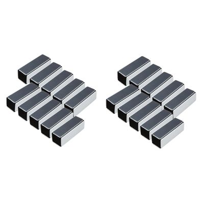 FRCOLOR 2 Sets of Four-Sided Nail Buffer Blocks, 10 Pieces Each