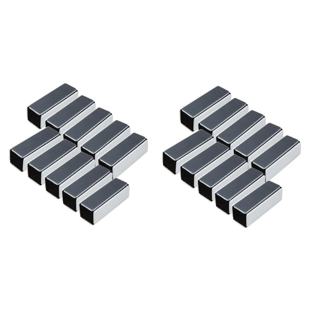 FRCOLOR 2 Sets of Four-Sided Nail Buffer Blocks, 10 Pieces Each