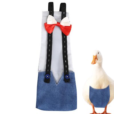 Chicken Diapers, Washable Adjustable Diapers with Bow Tie for Poultry