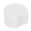 Half-Moon Makeup Remover Pads, 600 Count, White Nonwoven, for Daily Facial Care view 1