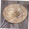 INOOMP 2-Piece Pet Sombrero Straw Hats for Small Dogs and Cats, Adjustable Sun Protection Hats for Garden and Beach view 3
