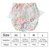 Dog Diapers for Females, Size S, Washable with Floral Design view 4