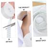 Beatifufu 2 Rolls Neck Sweat Pads and Hat Sweatband Stickers for Shirt Collars and Men's Hats view 4