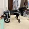4-Wheel Dog Wheelchair, Mobility Aid for Disabled Dogs, Pink, X-Small view 4