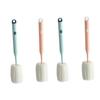 KOMBIUDA 4-Piece Baby Bottle Brush Set with Long Handles view 1