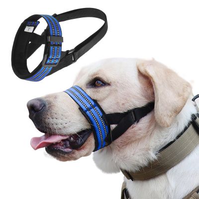 PETCUTE Reflective Dog Muzzle with Adjustable Straps