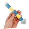 Parrot Bird Perch Stand with Quartz Stone Nail-Trimming Surface view 4