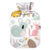 Hot Water Bottle with Soft Cover, Hedgehog Animal Design, for Hot and Cold Compresses, 1 L view 1