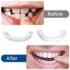 Artificial Teeth, 2 Pairs of False Teeth Veneers for Upper and Lower Jaw view 4