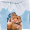 HANABASS Small Cake-Shaped Cotton Sleeping Nest for Hamsters and Guinea Pigs view 2
