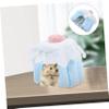 HANABASS Small Cake-Shaped Cotton Sleeping Nest for Hamsters and Guinea Pigs view 4
