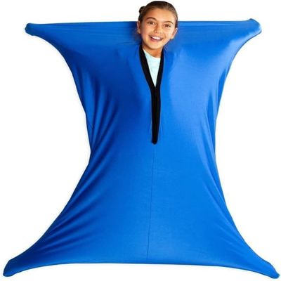 Body Sock Sensory Socks for Children, Stretchy Sensory Sack, Blue