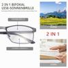 PEEPAI Photochromic Bifocal Reading Glasses, UV and Blue-Light Blocking, 1.5 view 4